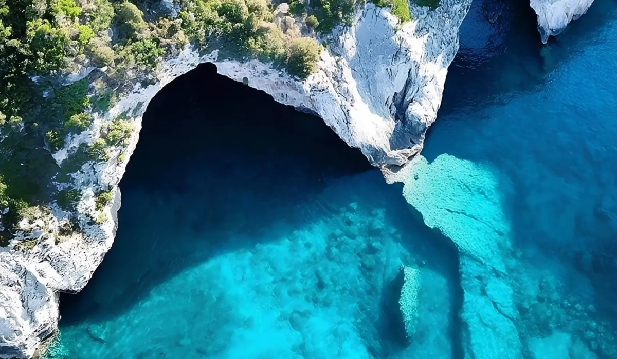 Blue Caves in Paxos - Spyros Boat Hire & Rentals